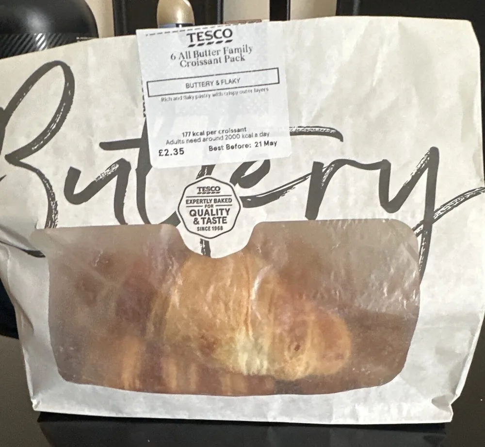 6 All Butter Family Croissant Pack