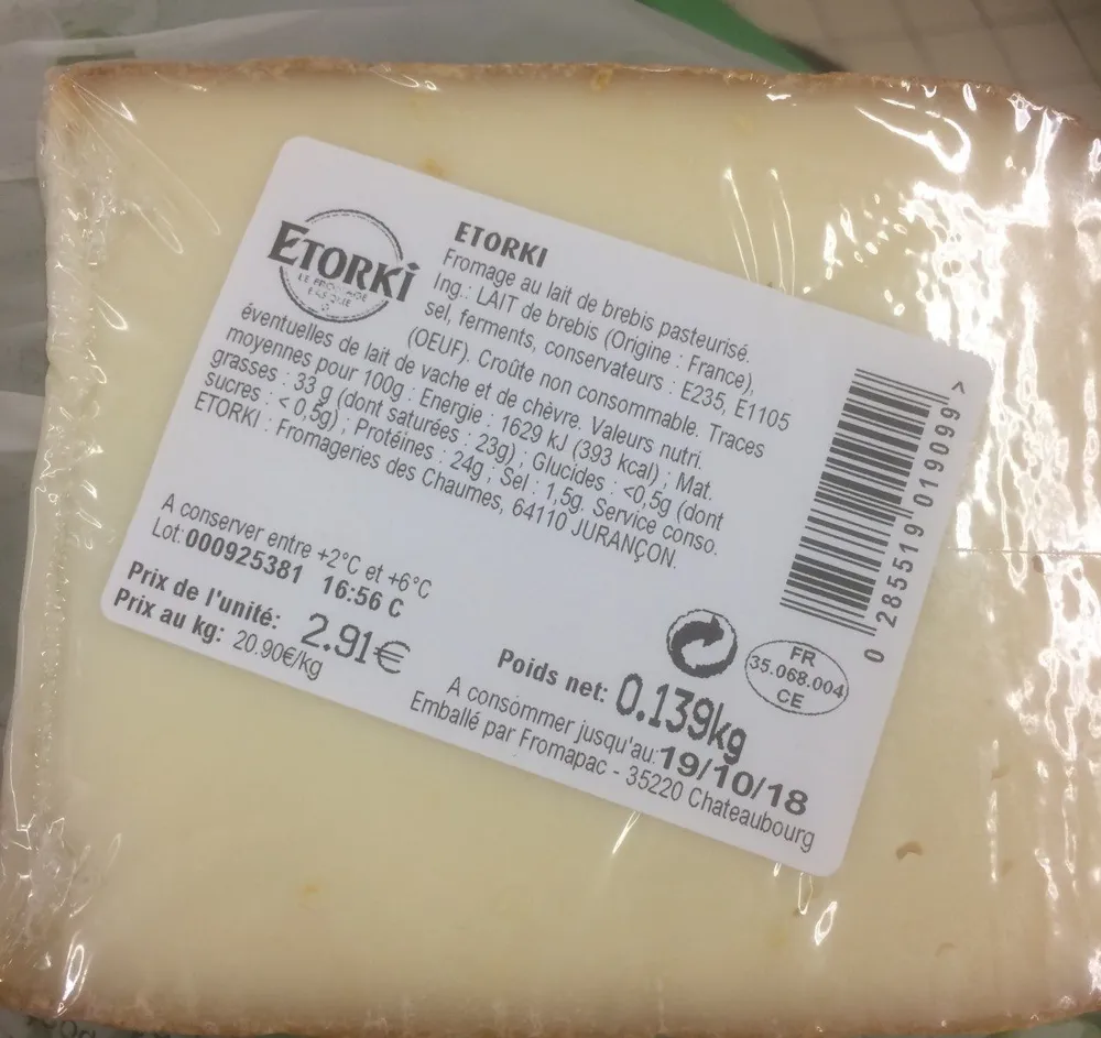 etorki pur brebis
