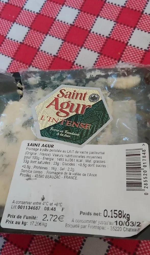 Saint Agur l'intense