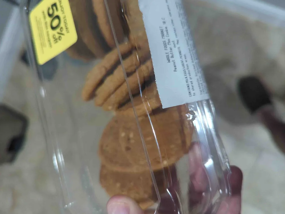 Peanut Butter Mini Cookie