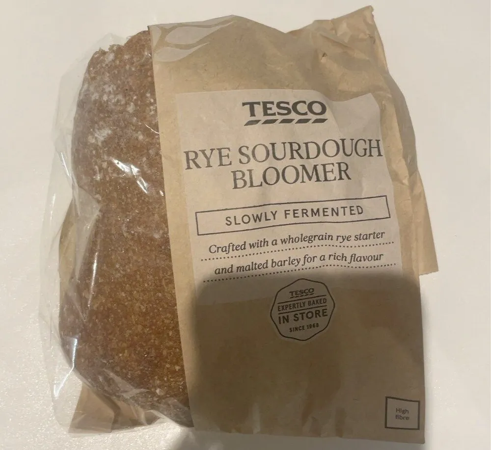 Rye sourdough bloomer
