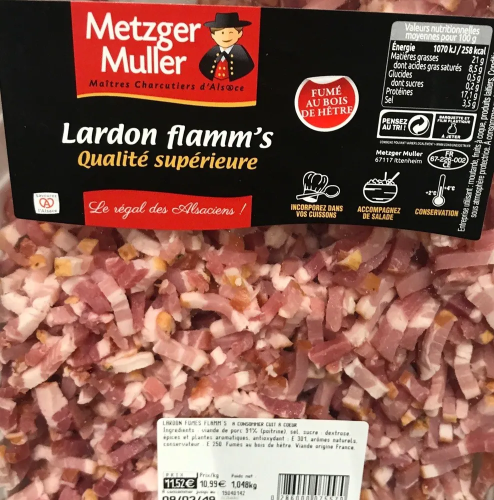 Lardon flamm's