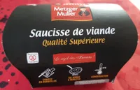 Saucisse de viande qualité supérieure