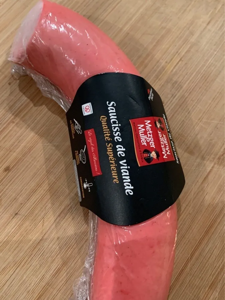 Saucisse de viande qualité supérieur