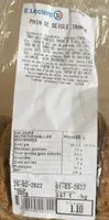 Pain de seigle tranché