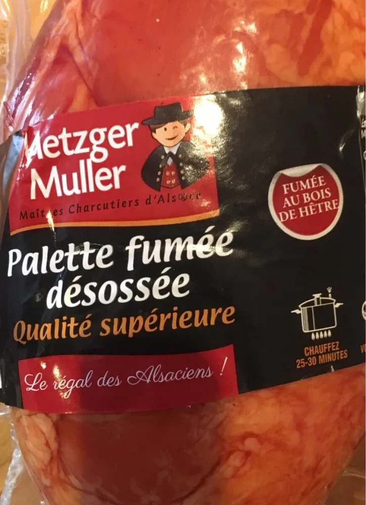 Palette fumee desossee