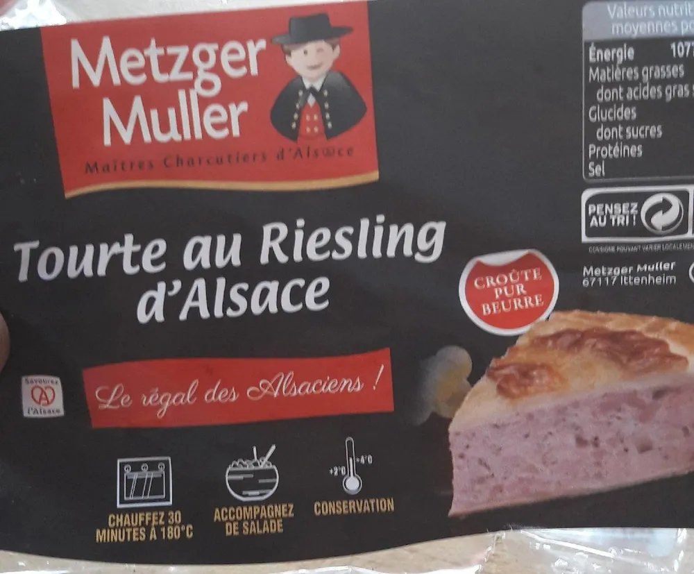 Tourte au riesling