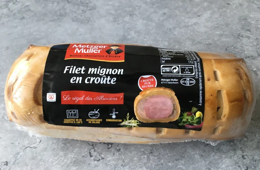 Filet mignon en croute