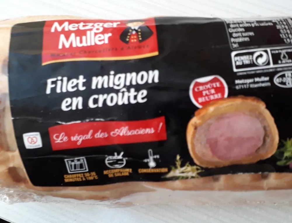Filet mignon en croute