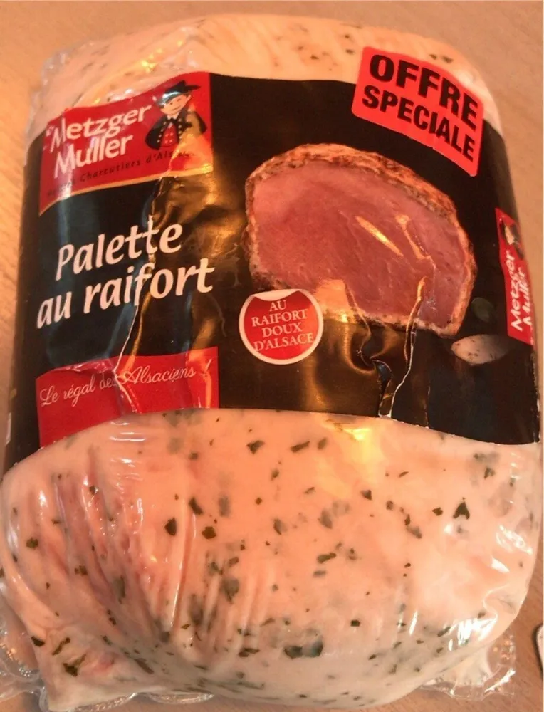 Palette au raifort