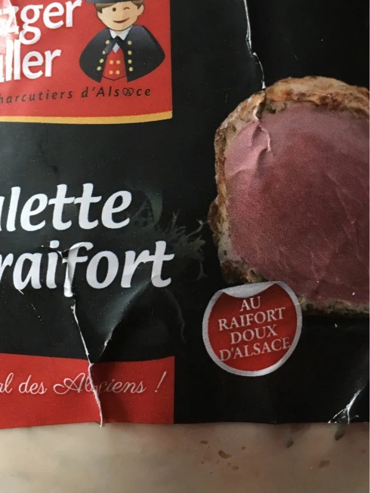 Palette au raifort