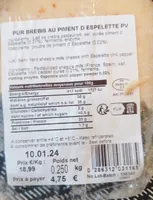 brebis au piment d espelette