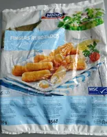 Fingers rebozados de merluza