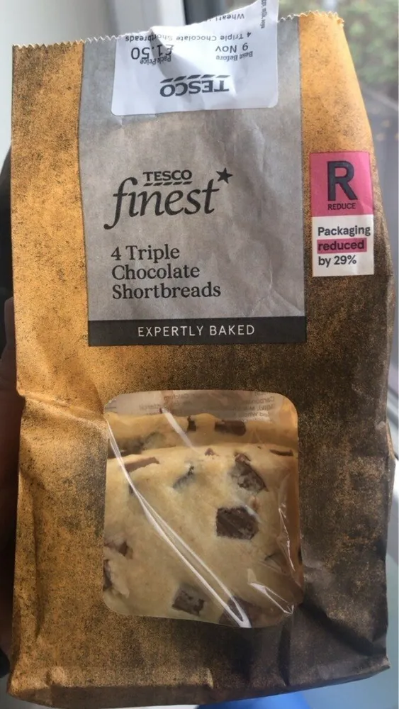 Triple Chocolate Shortbreads