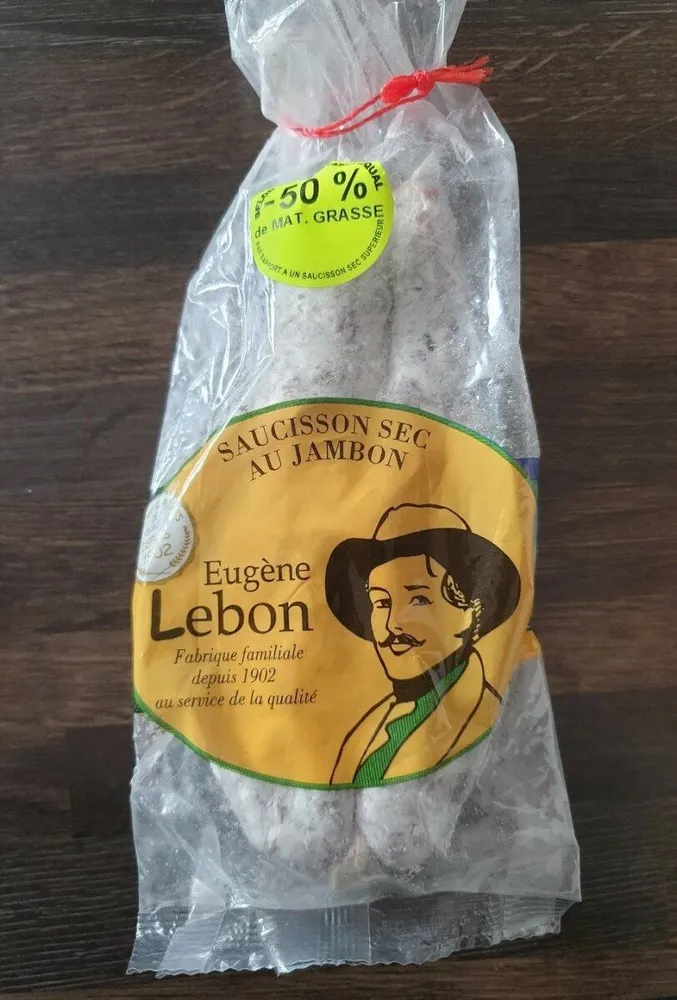Saucisson sec au jambon