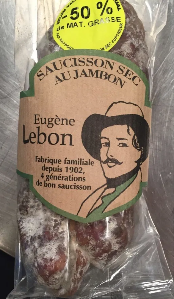 Saucisson sec au jambon