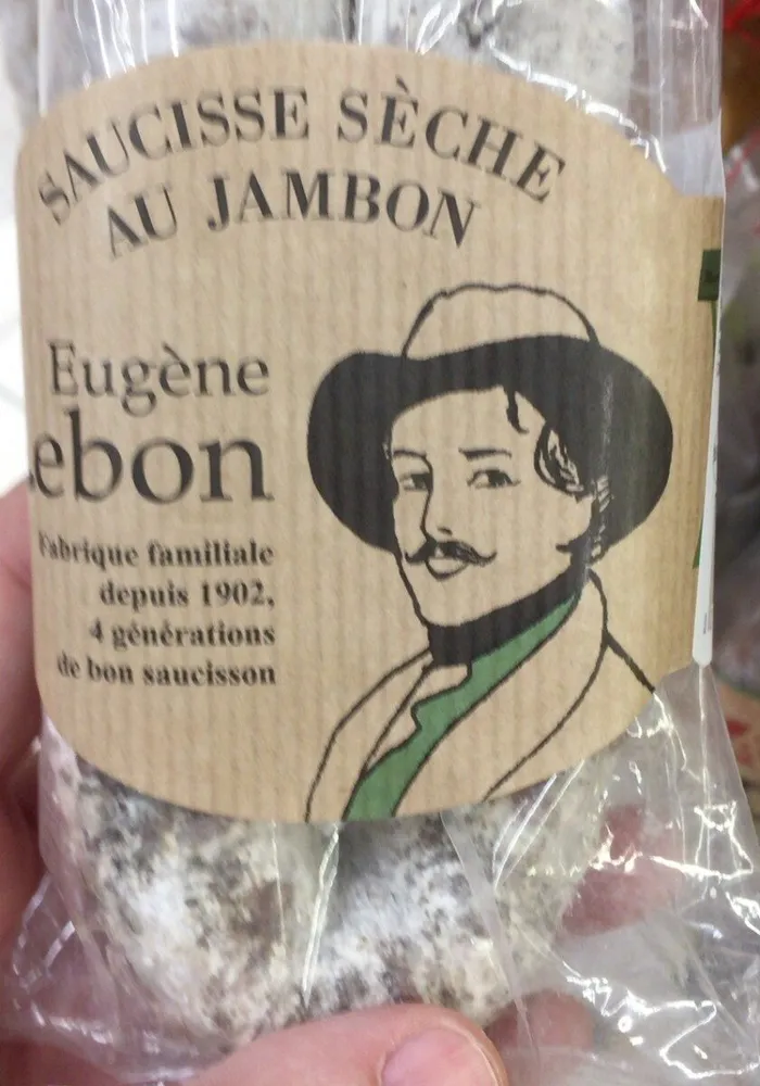 Saucisse seche au jambon