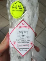 Saucisson sec au jambon