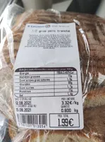 1/2 gros pain tanché