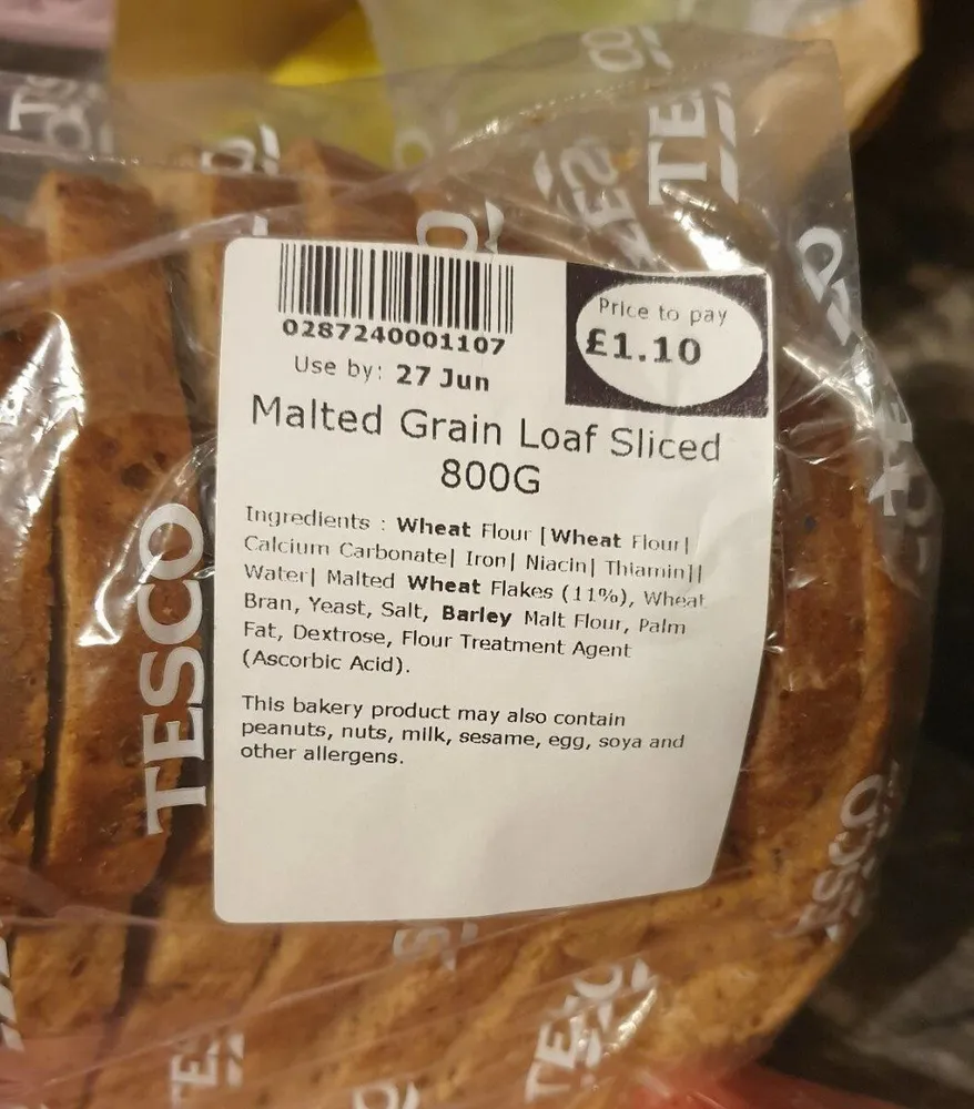 Malted grain loaf
