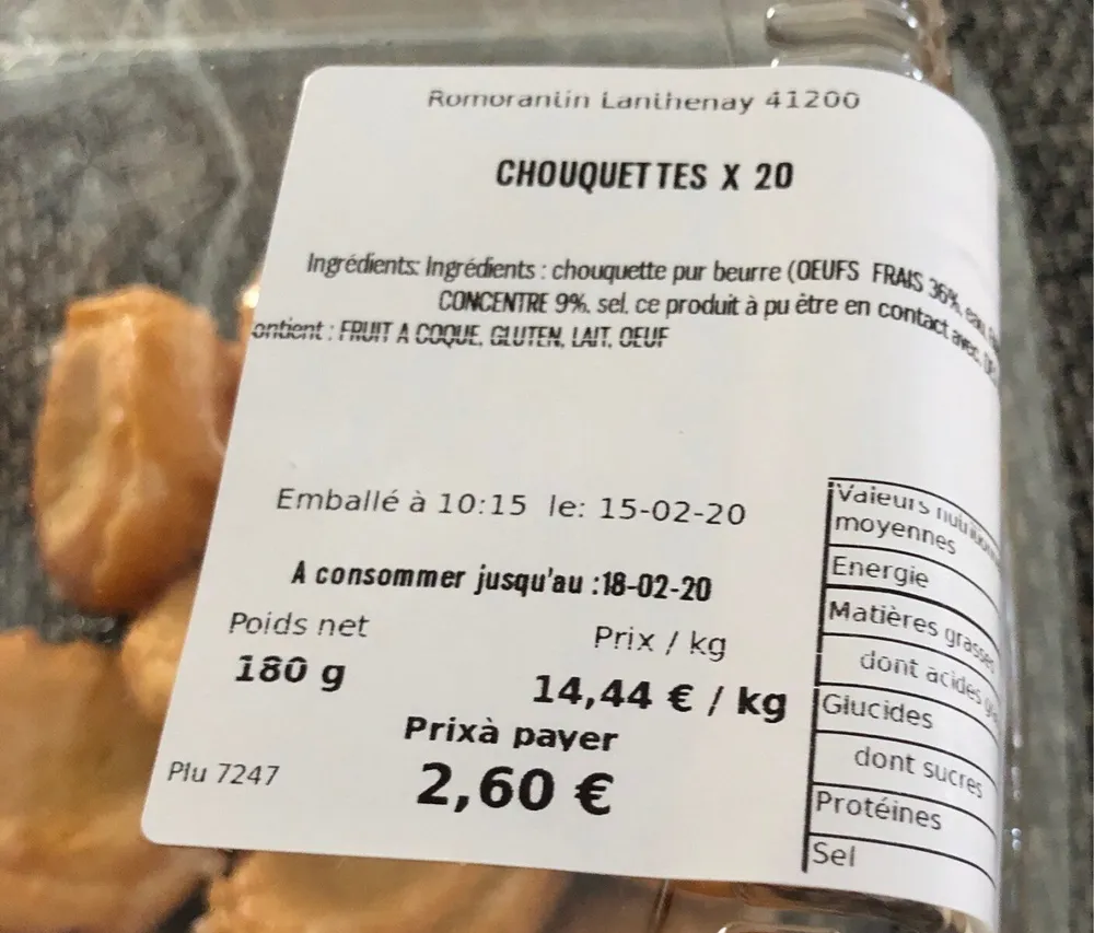 Chouqettes