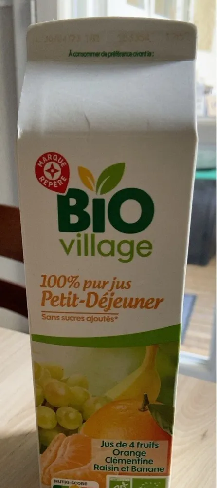 100% pur jus petit dejeuner