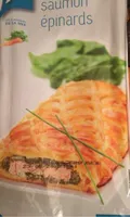 Feuilleté saumon épinards