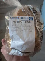 Pain complet tranché