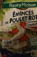 Émincés de poulet rôti