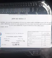 Pains au raisins