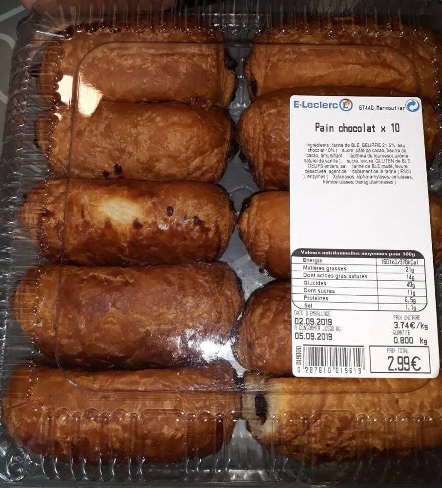 Pain chocolat