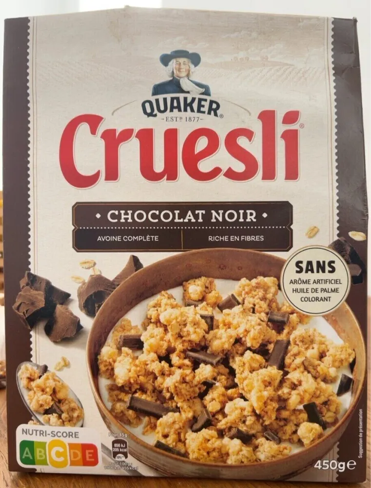 Cruesli chocolat noir