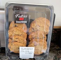 Biscuit avoine et raisins