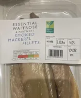 Smoked mackerel fillets