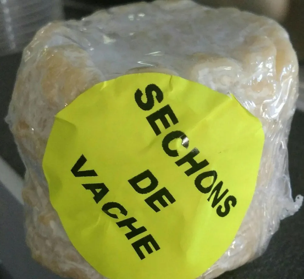 Sechons de vache