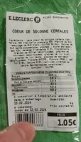 Coeur de Sologne cereales