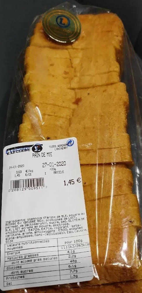 Pain de mie