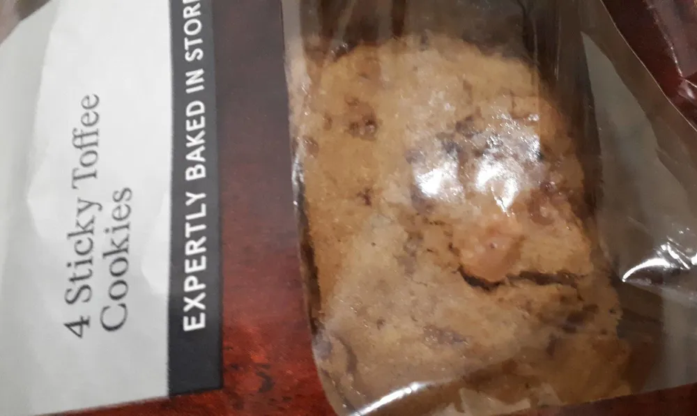 4 Sticky Toffee Cookies