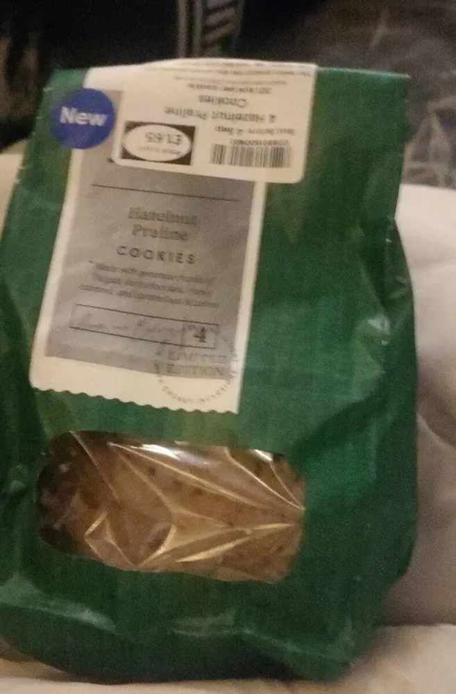 4 Hazelnut Praline Cookies