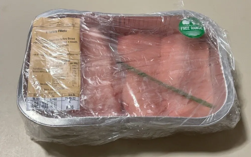 4 turkey fillets