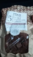 5 double chocolate chip cookies