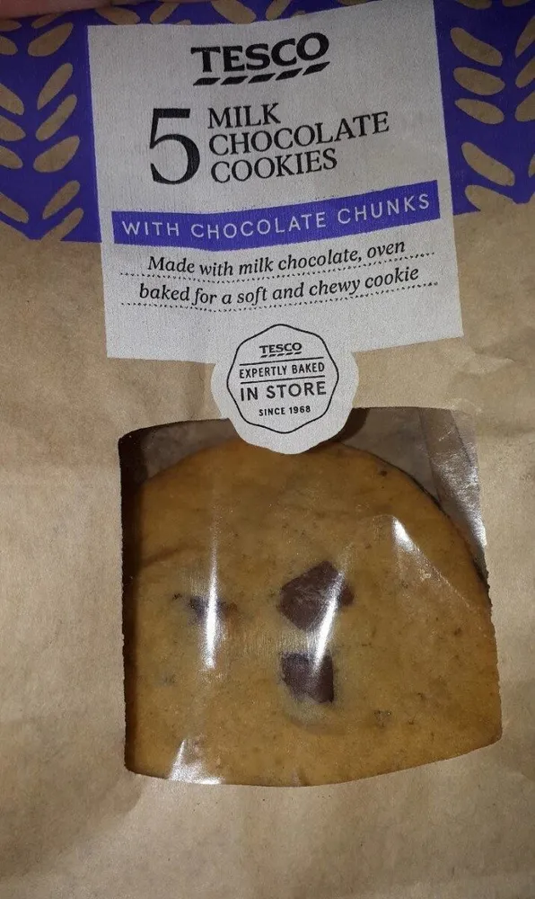 5 Milk Chocolate Cookies