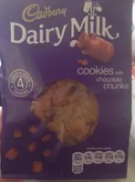 Cookies with chocolate chunks