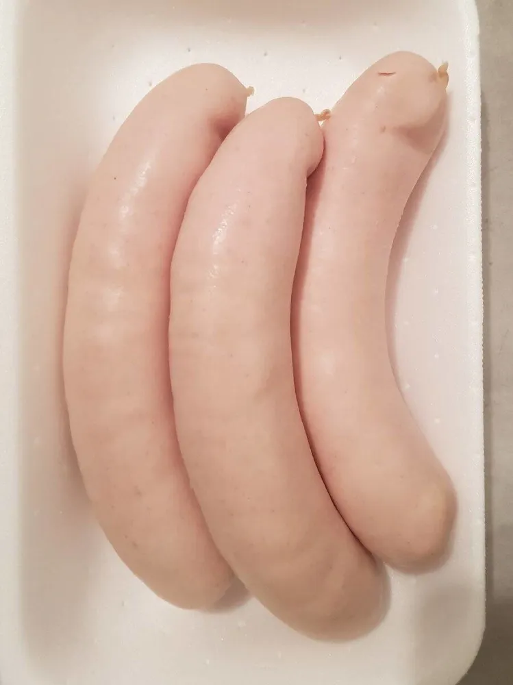 Saucisse blanche au fromage