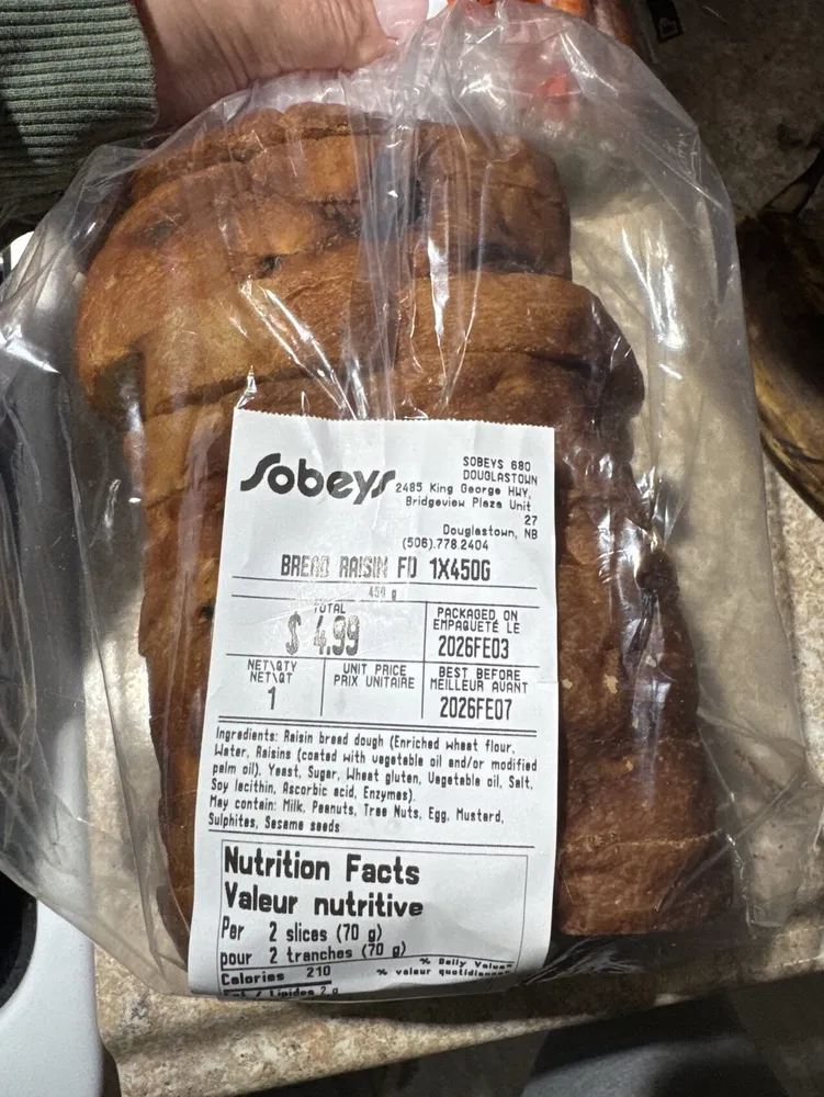 Raisen Bread