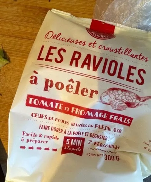 Ravioles a poiler