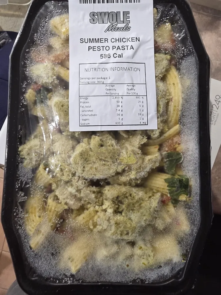 Summer Chicken Pesto Pasta