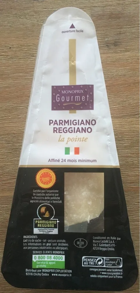 Parmigiano reggiano la pointe