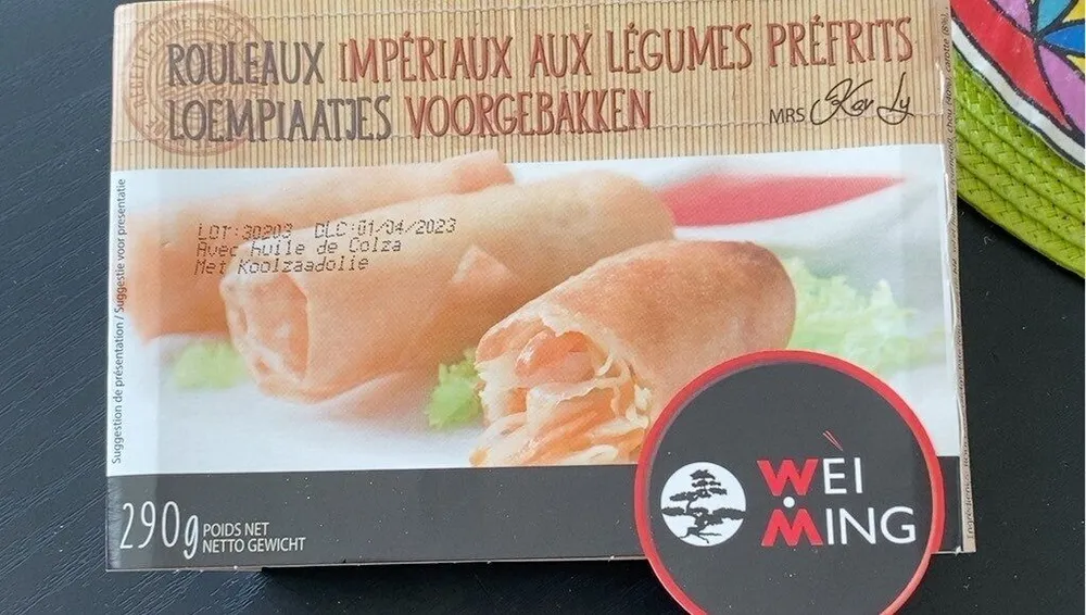 Rouleaux impériaux aux légumes préfrits
