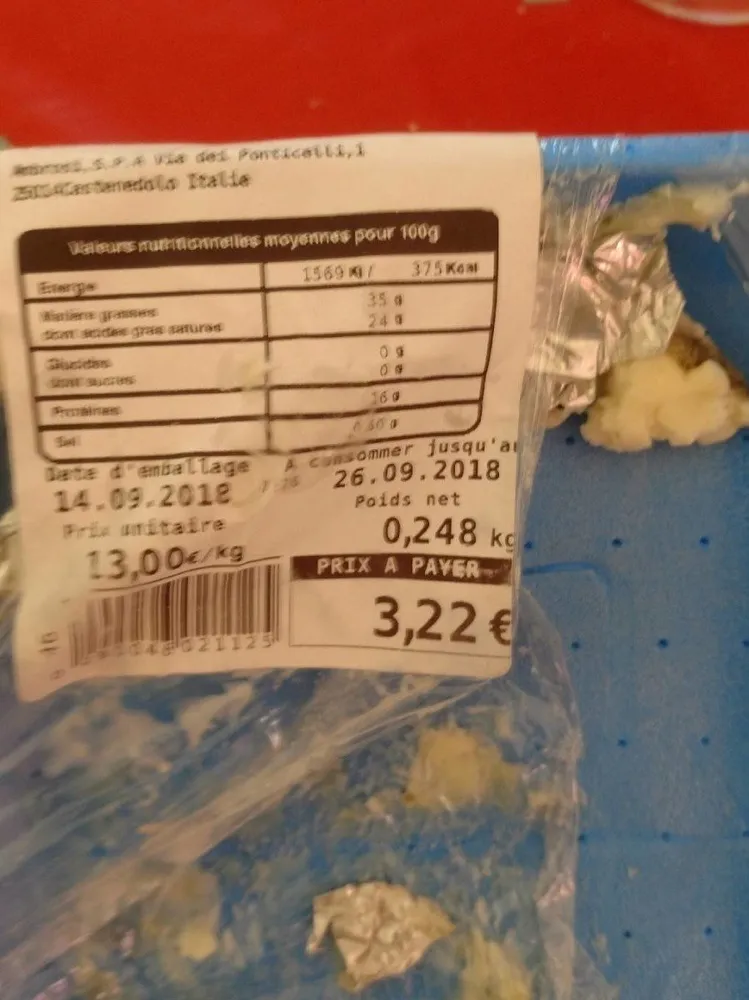 Mascarpone au gorgonzola